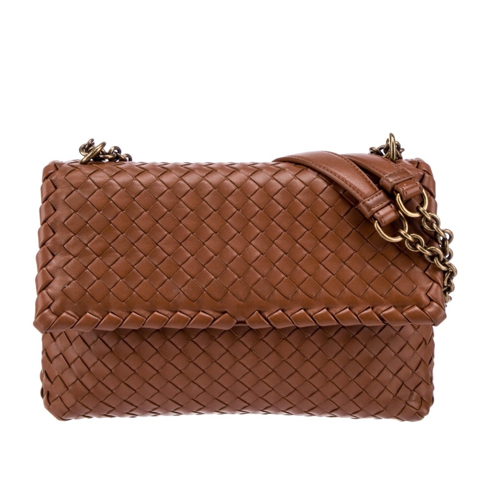 Bottega Veneta Intrecciato Small Olimpia Woven Leather Shoulder/crossbody Bag
